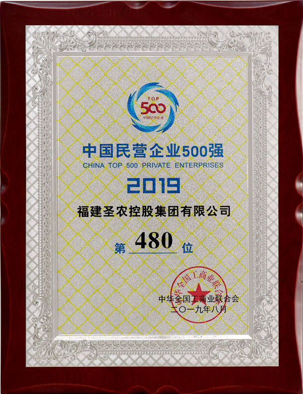 2019（Aggame集团）中国民营企业500强